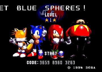 Sonic & Knuckles + Sonic The Hedgehog (World) screen shot title